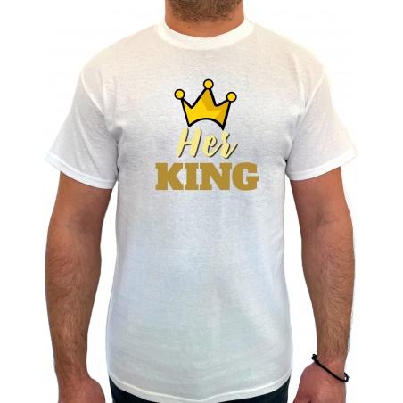 Tricou Her king his queen (pentru Barbat) - D000146M