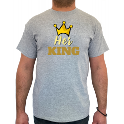 Tricou Her king his queen (pentru Barbat) - D000146M