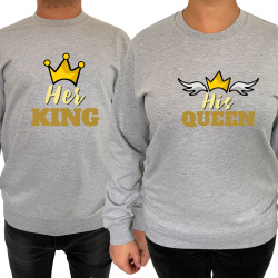 Bluza Her king his queen (pentru Femeie) - D000146F