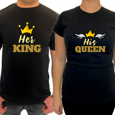 Tricou Her king his queen (pentru Femeie) - D000146F