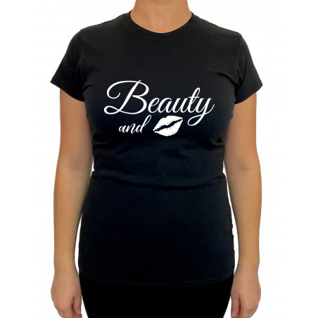 Tricou The beauty and the beard (pentru Femeie) - D000164F