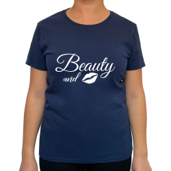 Tricou The beauty and the beard (pentru Femeie) - D000164F