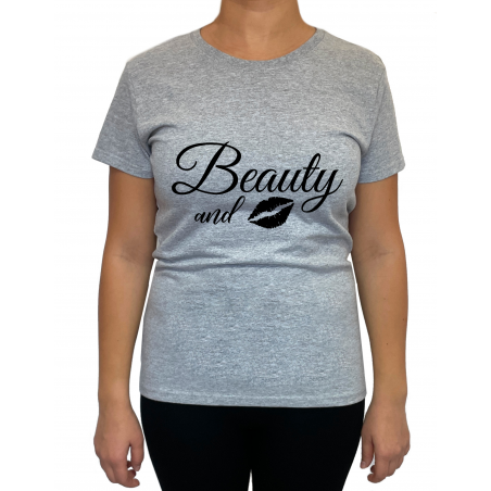 Tricou The beauty and the beard (pentru Femeie) - D000164F