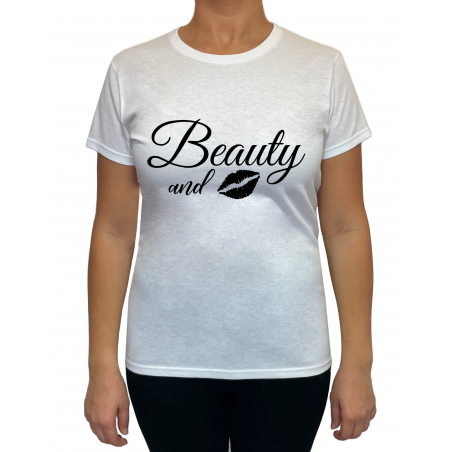 Tricou The beauty and the beard (pentru Femeie) - D000164F