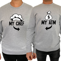 Bluza My chef my atm (pentru Barbat) - D000166M