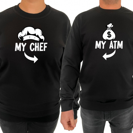 Bluza My chef my atm (pentru Barbat) - D000166M