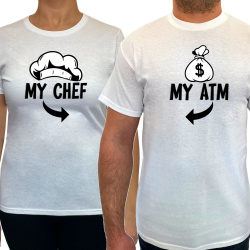 Tricou My chef my atm...