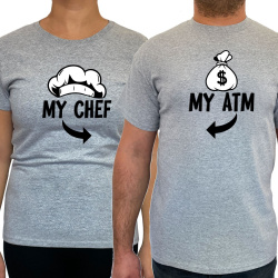 Tricou My chef my atm (pentru Barbat) - D000166M