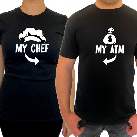 Tricou My chef my atm (pentru Barbat) - D000166M