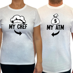 Tricou My chef my atm...