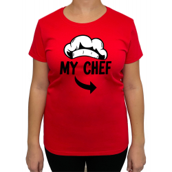 Tricou My chef my atm (pentru Femeie) - D000166F