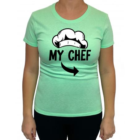 Tricou My chef my atm (pentru Femeie) - D000166F