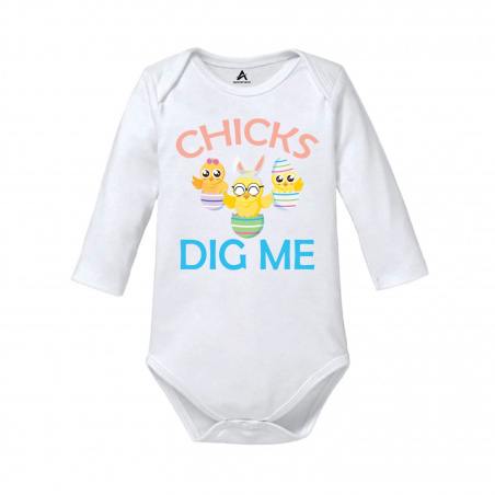 Body cu Maneca Lunga pentru Bebe - D000280