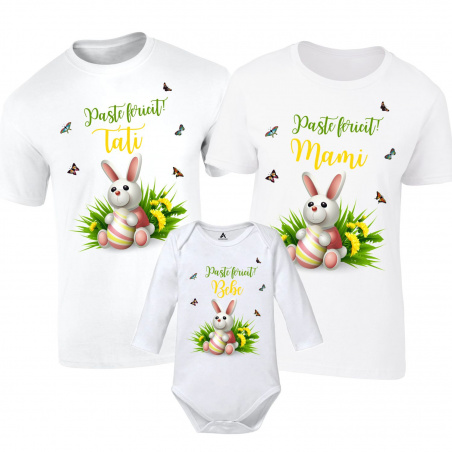 Tricou Colectie de Familie pentru Paste - D000304