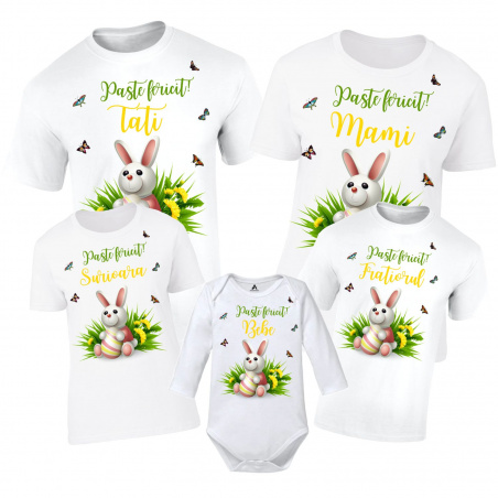 Tricou Colectie de Familie pentru Paste - D000304