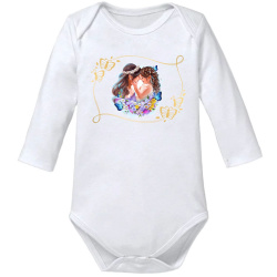 Body cu Maneca Lunga Mama Fiica (pentru bebe) - D000302F