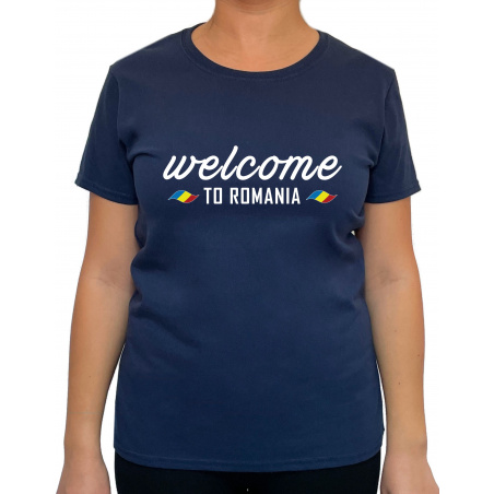 Tricou Welcome To Romania - Heavy Cotton Femei - D000017U