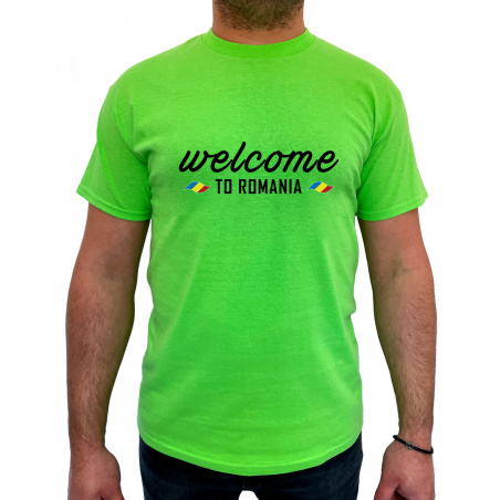 Tricou Welcome to Romania - Heavy Cotton Barbati - D0000017U