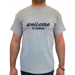 Tricou Welcome to Romania - Heavy Cotton Barbati - D0000017U