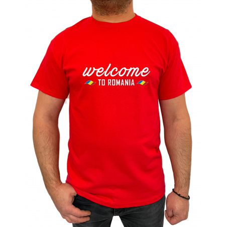 Tricou Welcome to Romania - Heavy Cotton Barbati - D0000017U