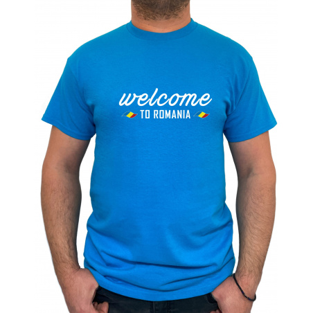 Tricou Welcome to Romania - Heavy Cotton Barbati - D0000017U