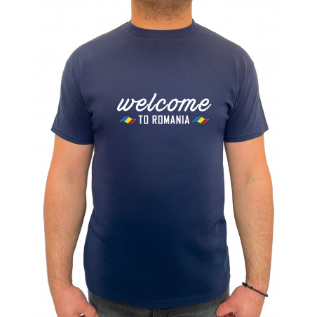 Tricou Welcome to Romania - Heavy Cotton Barbati - D0000017U