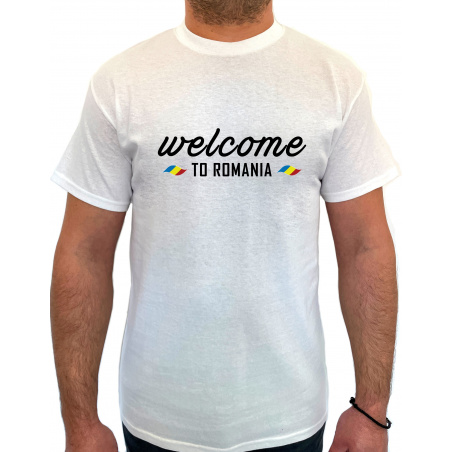 Tricou Welcome to Romania - Heavy Cotton Barbati - D0000017U