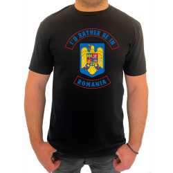 Tricou I'd rather be in Romania - Heavy Cotton Barbati - D000021U