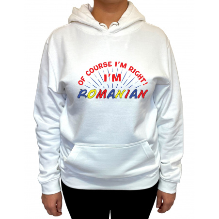 Hanorac  i'm romanian Unisex - D000006U